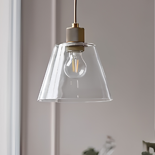 Glass Tapered Pendant