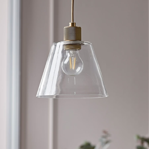 Glass Tapered Pendant