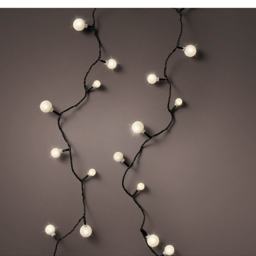 Lumineo 120 LED Warm White Cherry Bulb String Lights (9m)